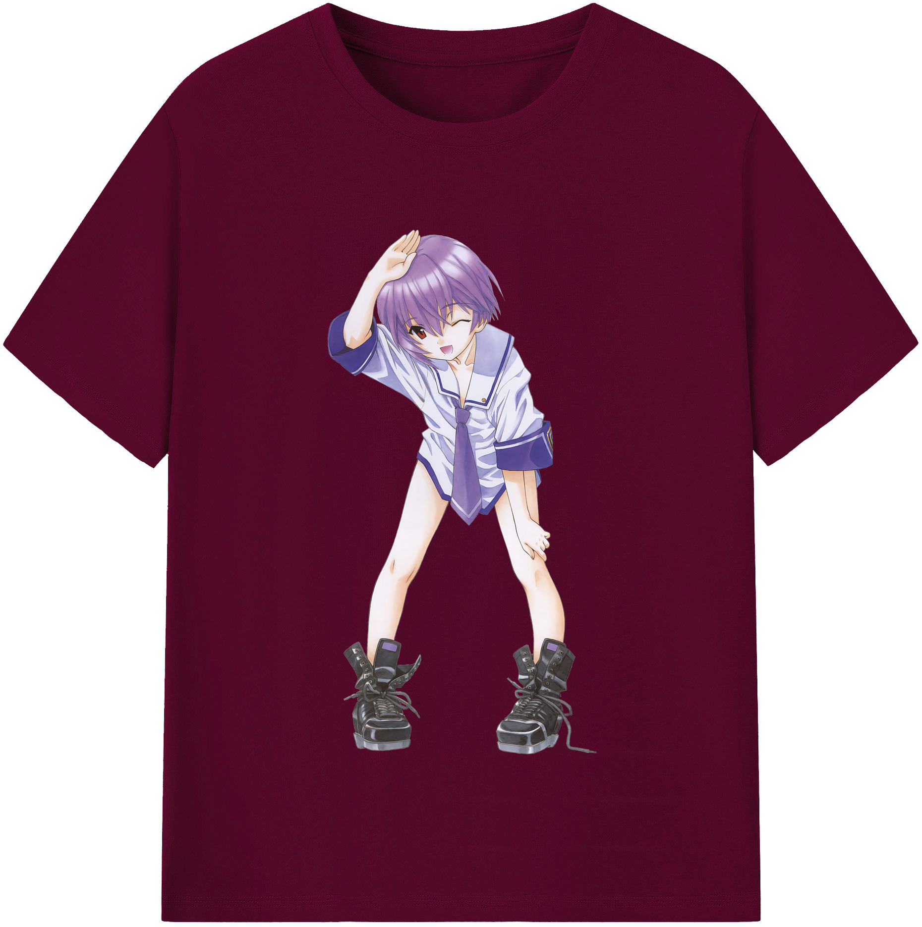 （画像用） EVA 新世紀エヴァンゲリオン レディースカジュアルプリントTシャツ（綿100％）